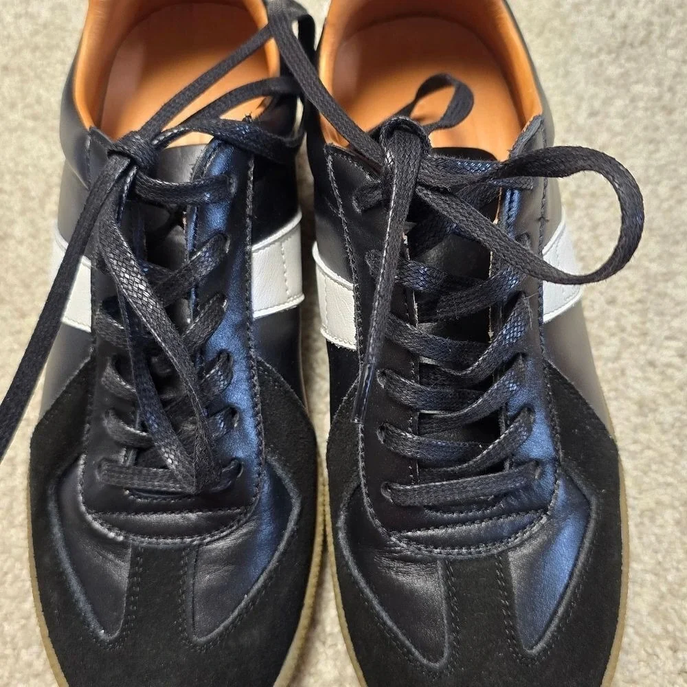 Beckett Simonon Unisex Morgan Full Leather Trainers Sz 6.5 Women's‎